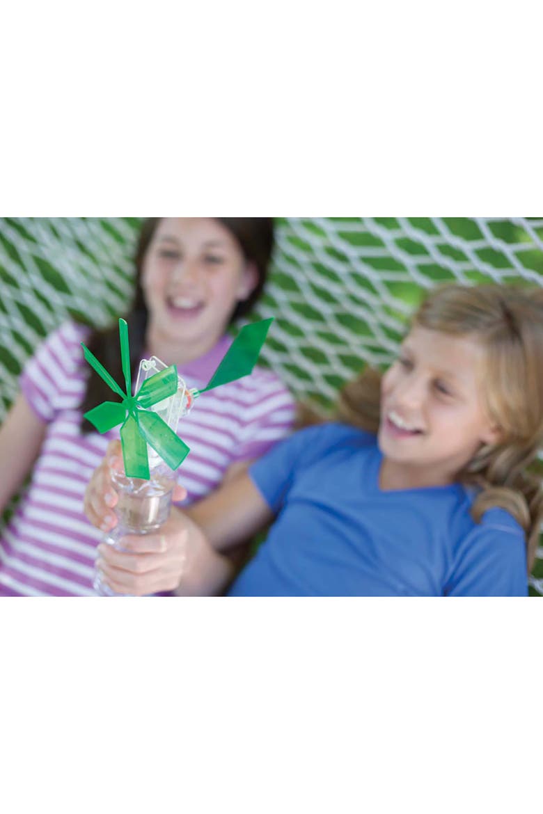 Green Science, Windmill Generator, DIY Mini Air Powered Turbine Kit, Kids 5+, Alternate, color, Multicolored