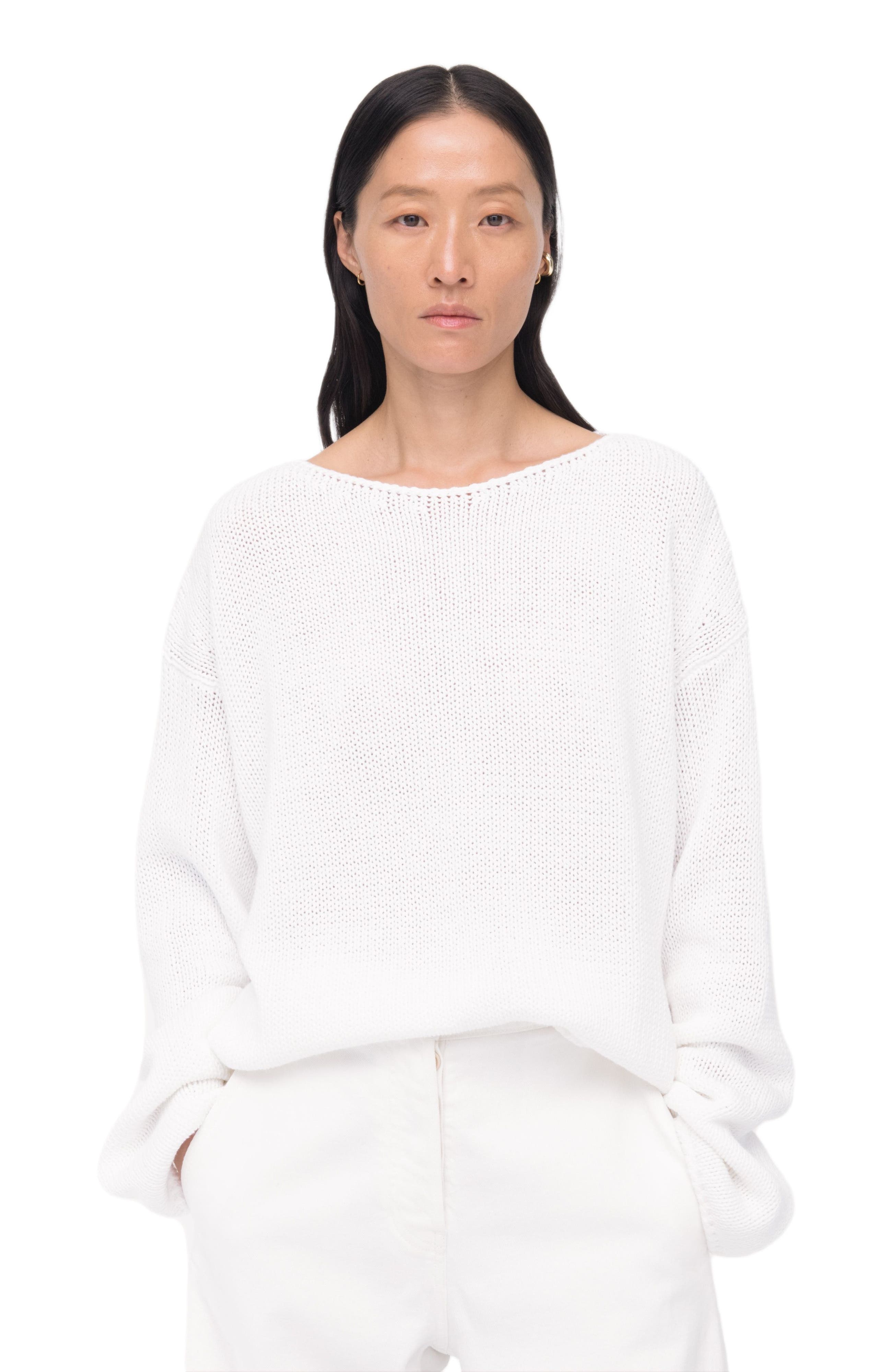 Draped Knit Sweater - image 2