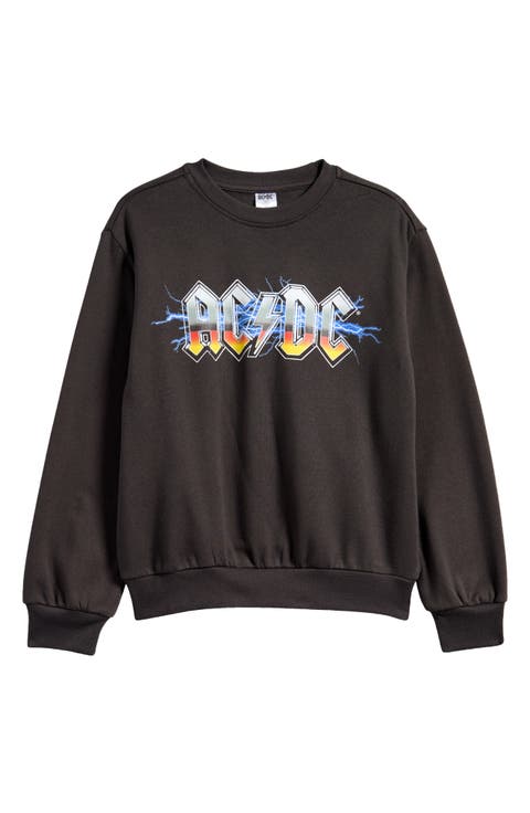 Kids' AC/DC Fleece Graphic Sweatshirt (Big Kid)