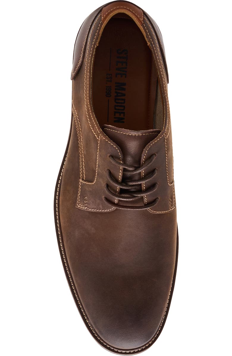 Steve Madden Carlsbad Derby, Alternate, color, Dark Brown