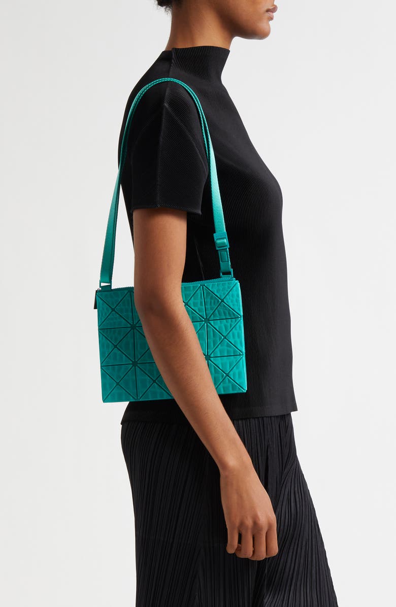 Bao Bao Issey Miyake Kaiju Crossbody Bag, Alternate, color, Emerald Green