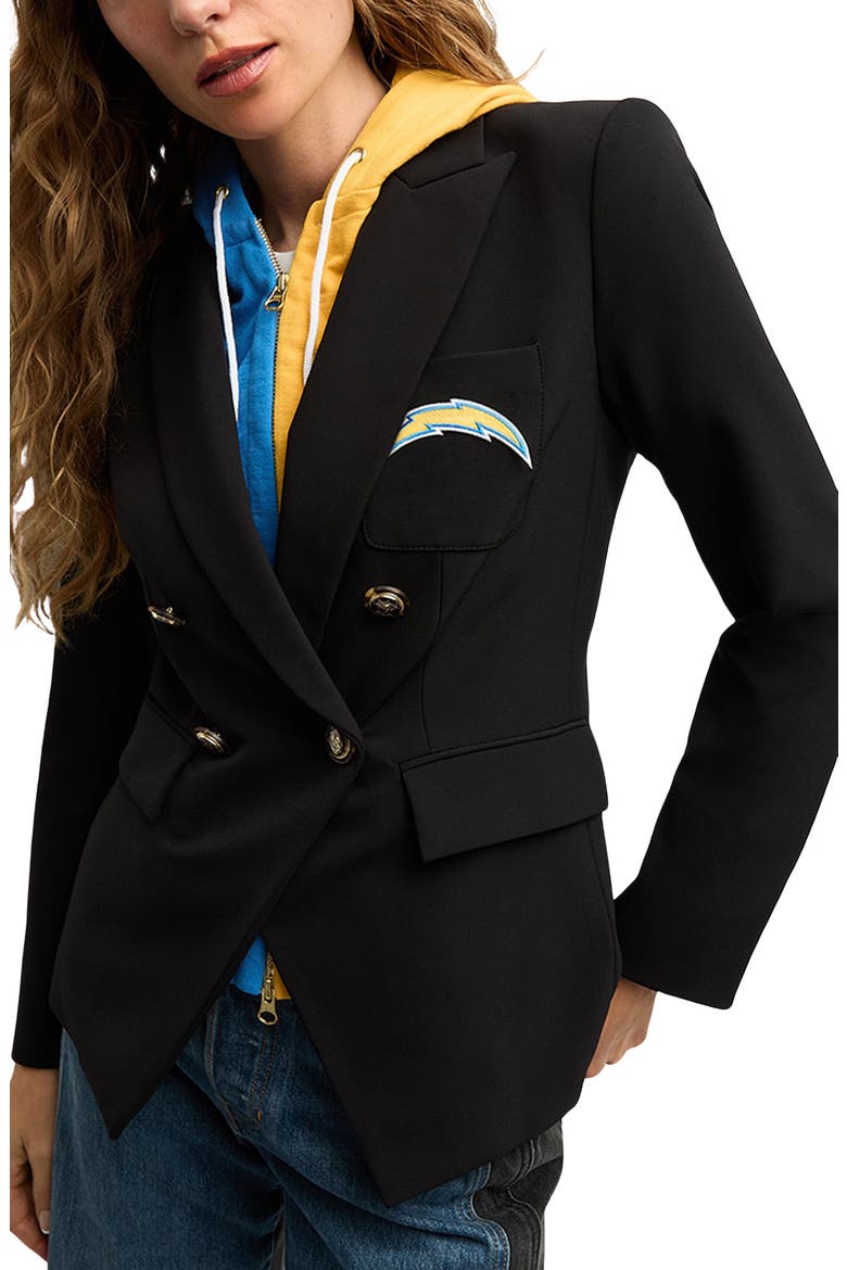 x NFL Hoodie Dickey Jacket, Main, color, POWDER BLUE/SUNSHINE GOLD