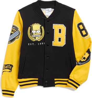 Kids' The Simpsons Bart Varsity Jacket