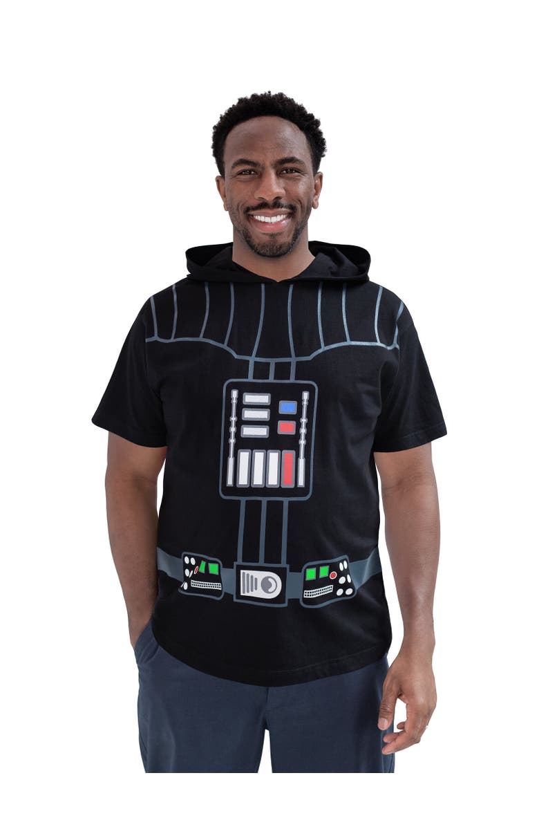 Star Wars Adult Men or Women Cosplay Hooded Tee, Main, color, Black Darth Vader