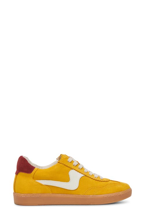 Dolce Vita Notice Sneakers Mustard Suede In Orange