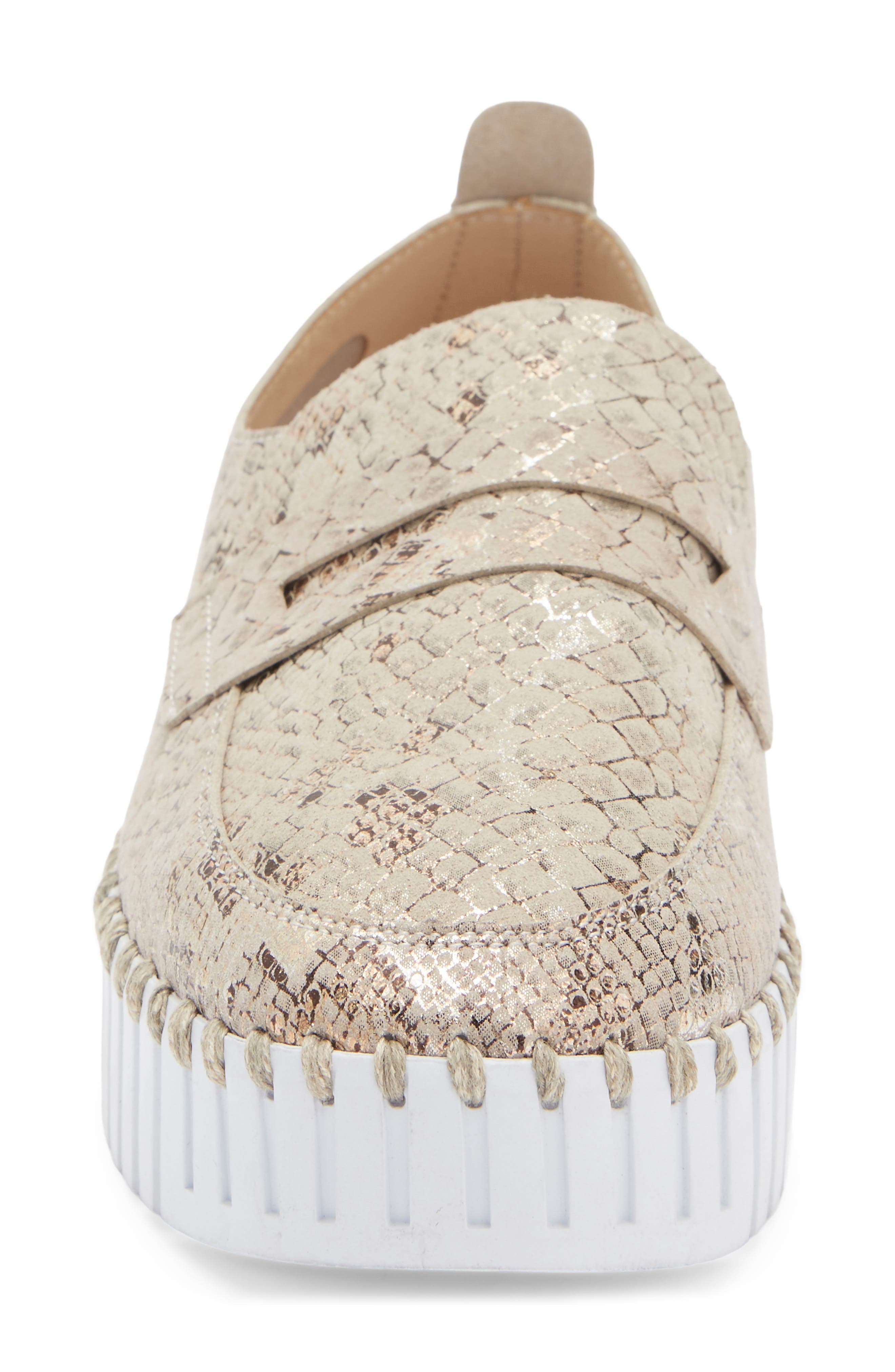 Tulip Slip-On Platform Loafer, Alternate, color, WHEAT