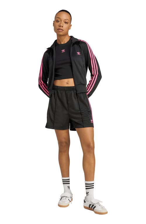 Adidas Originals Adidas Adicolor Firebird Recycled Polyester Track Jacket In Black