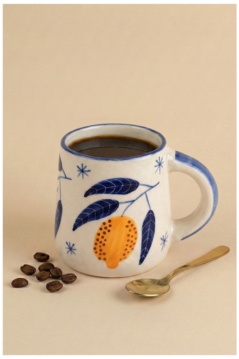 Lemon Mug, Alternate, color, YELLOW