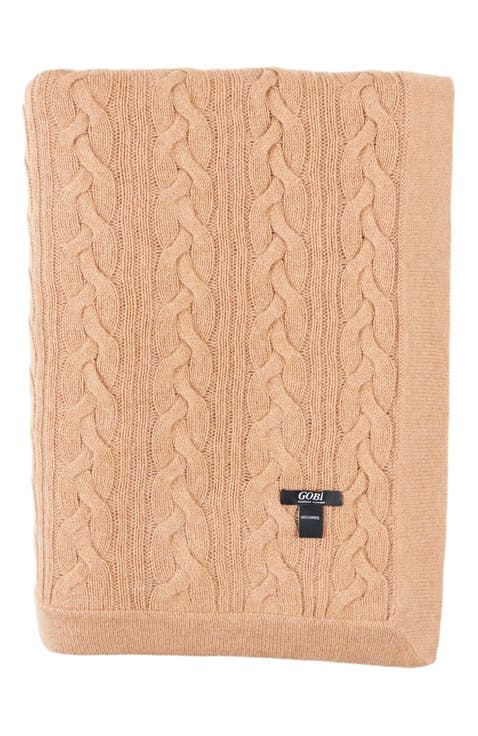 Cable Knit Blanket