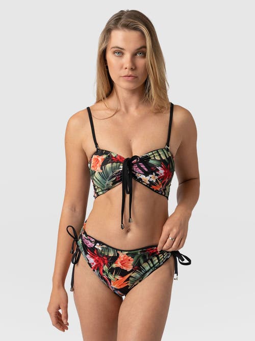 Saint + Sofia Halina Bikini Top In Multi