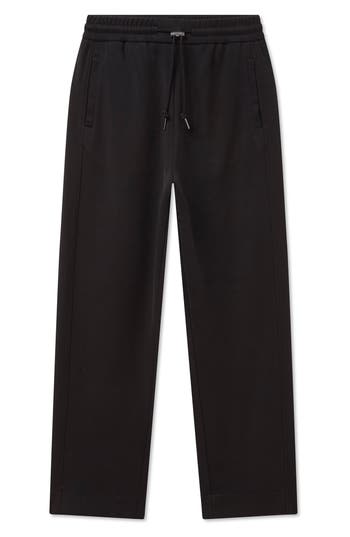 Scotch & Soda Straight Leg Pants In Black