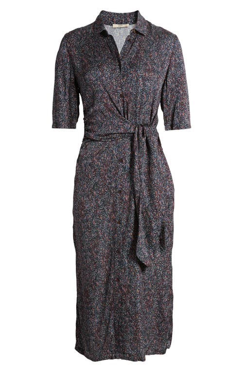 Sessun Sessùn Christi Tie Front Shirtdress In Christi-records