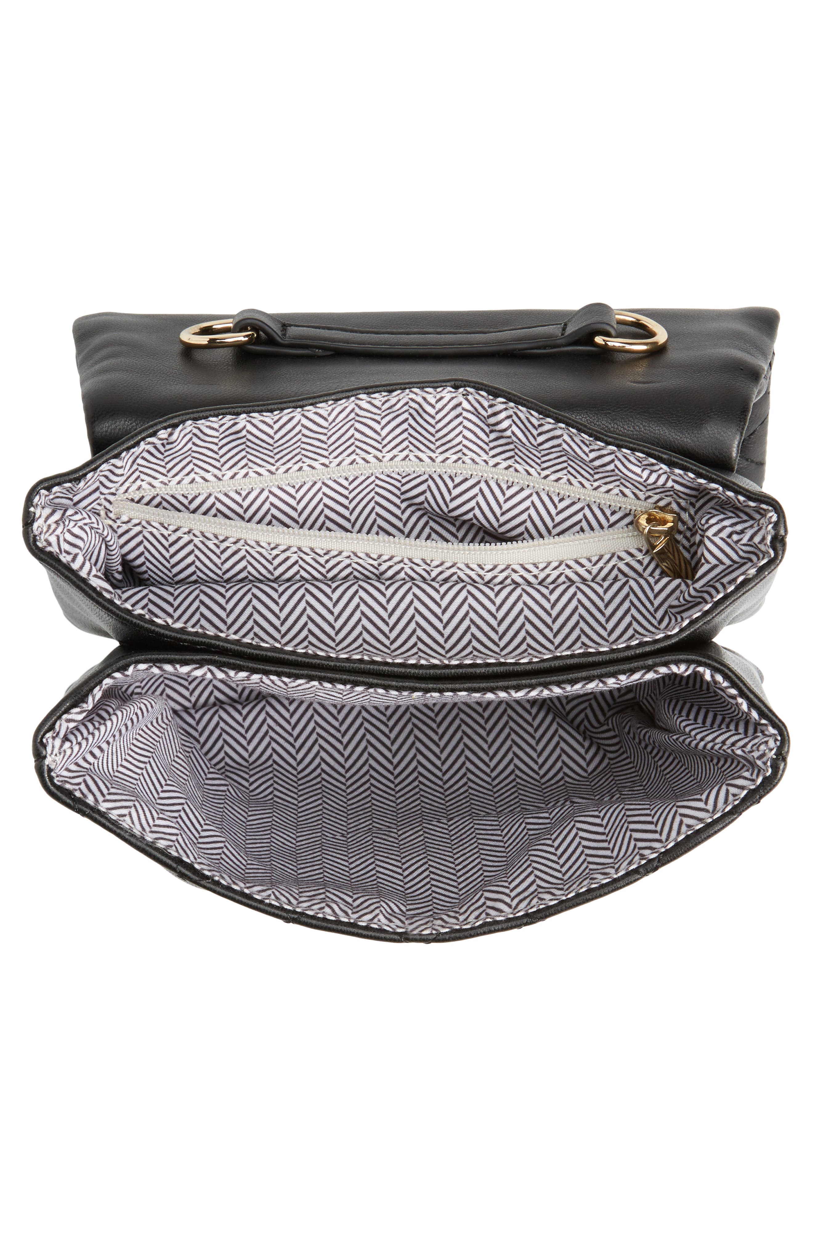 Mali + Lili Quilted Vegan Leather Convertible Belt Bag, Alternate, color, 