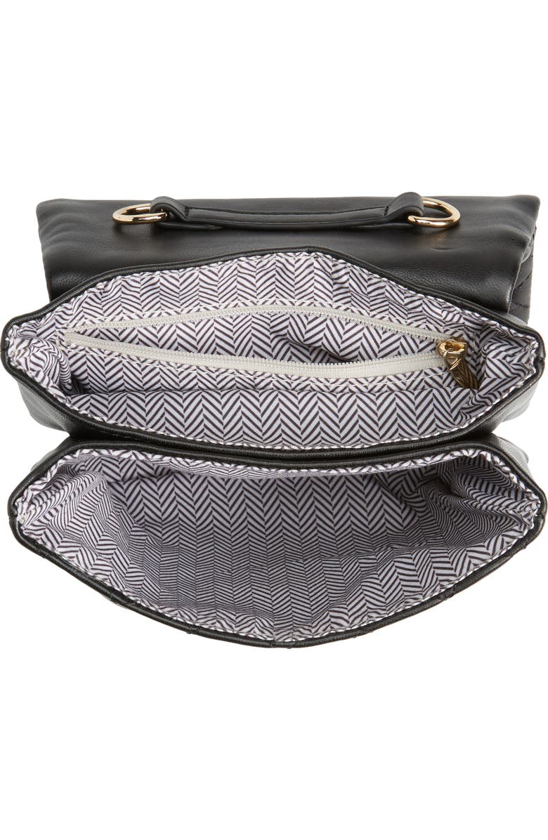 Mali + Lili Quilted Vegan Leather Convertible Belt Bag, Alternate, color,