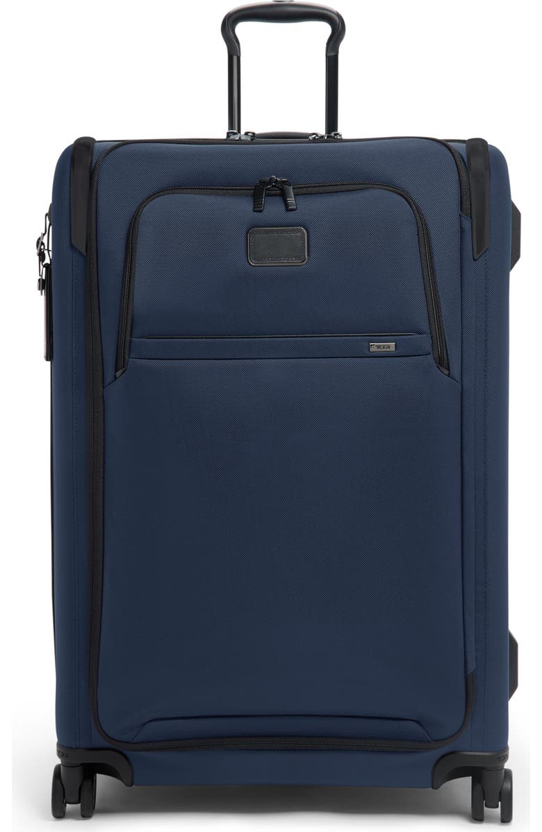 TUMI Large Dual Access Expandable Checked Luggage, Main, color, Navy
