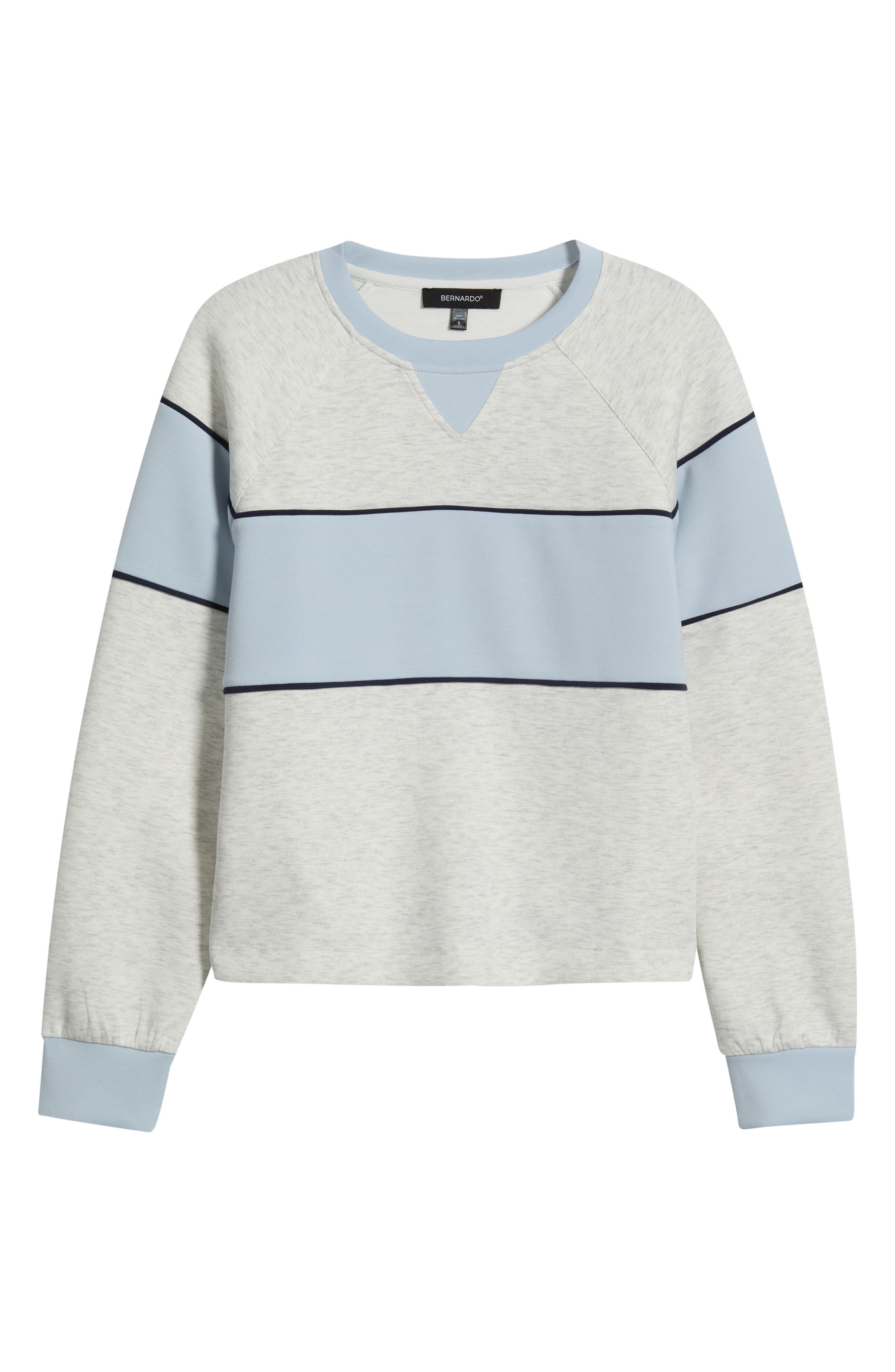 selected HEATHER CREAM/ XENON BLUE