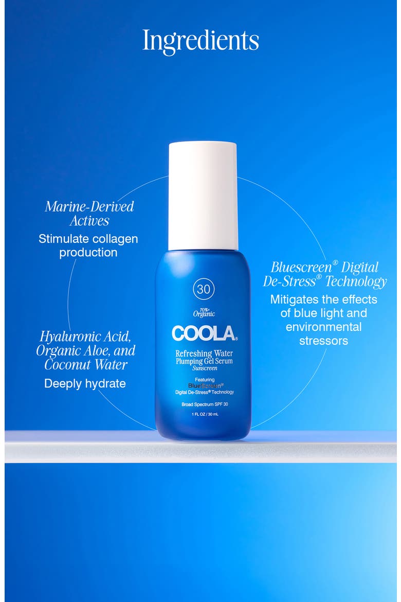 Refreshing Water Plumping Gel SPF 30, Alternate, color, NO COLOR