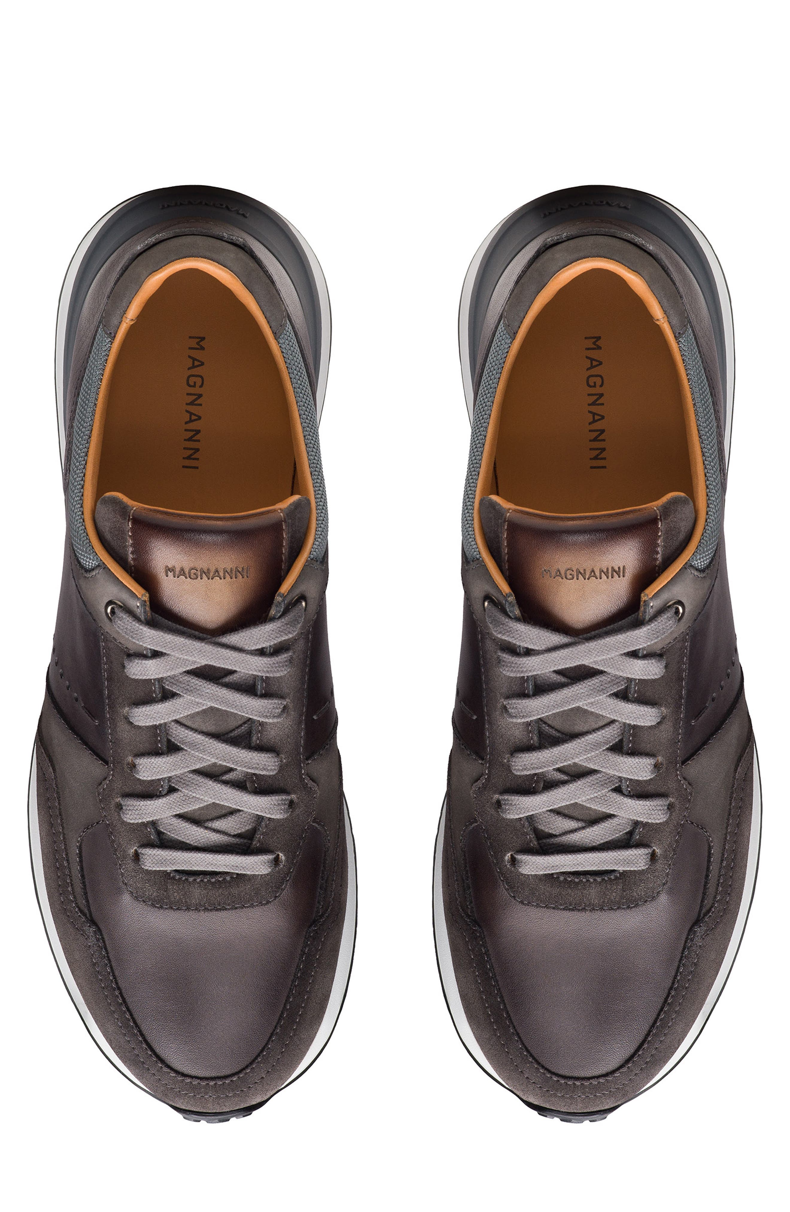 Magnanni Savi Low Top Sneaker, Alternate, color, Grey