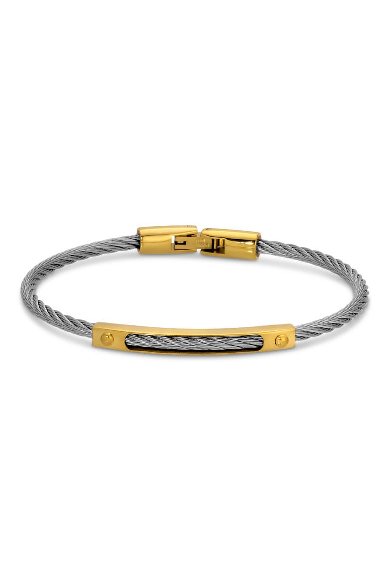 Men's Charles Bracelet, Main, color, SILVER