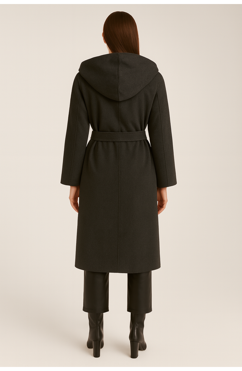 1982 Cashmere Hooded Long Coat, Alternate, color, Charcaol