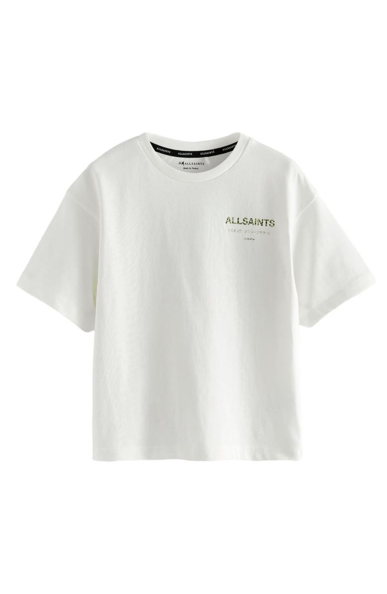smALLSAINTS by ALLSAINTS Kids' Camo Underground Cotton Graphic T-Shirt, Main, color, White
