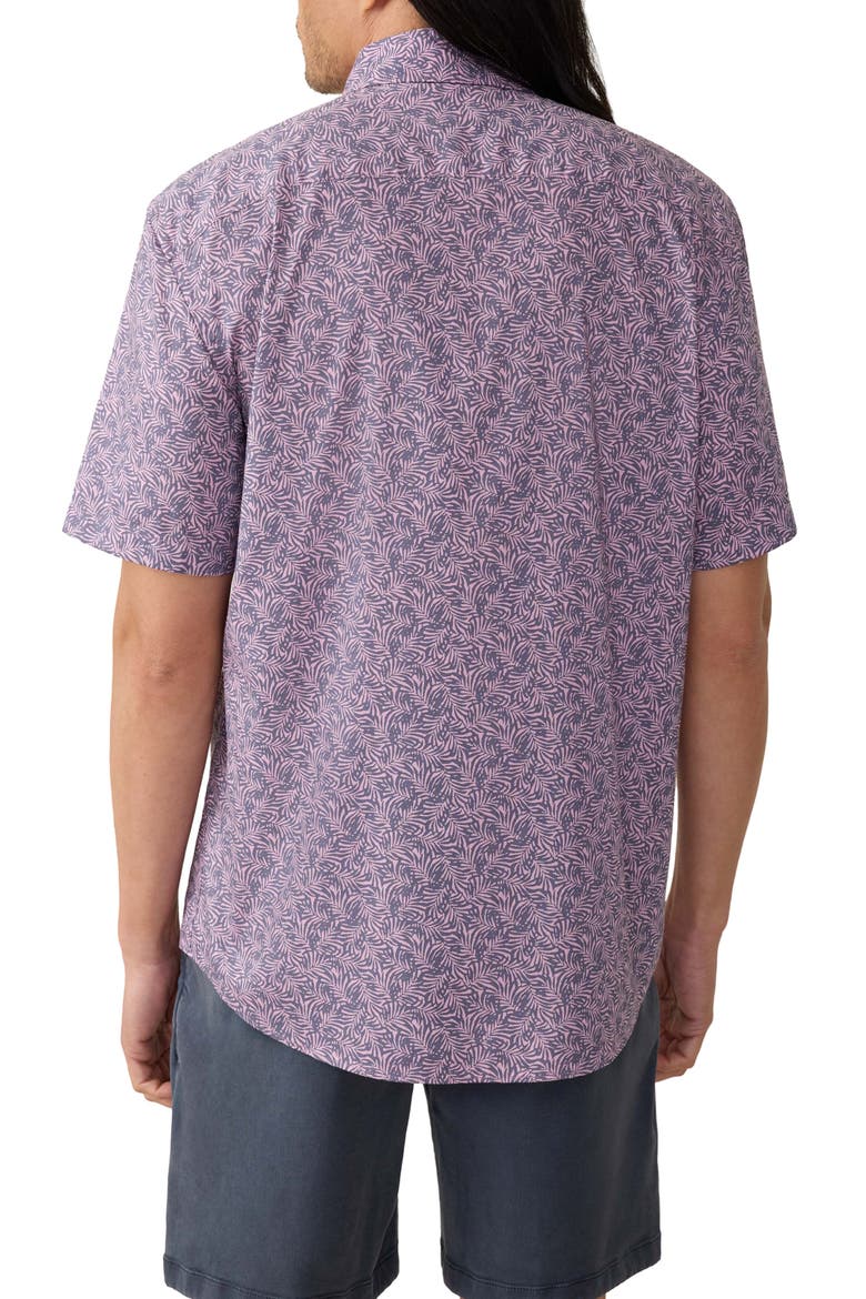 Movement Monterrey Short Sleeve Button-Up Shirt, Alternate, color, LAVENDER SKY CANOPY