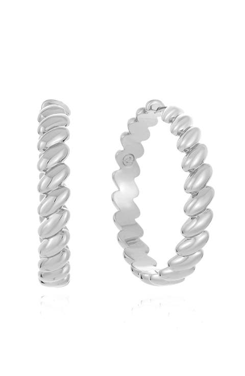 Twisted Hoop Earrings