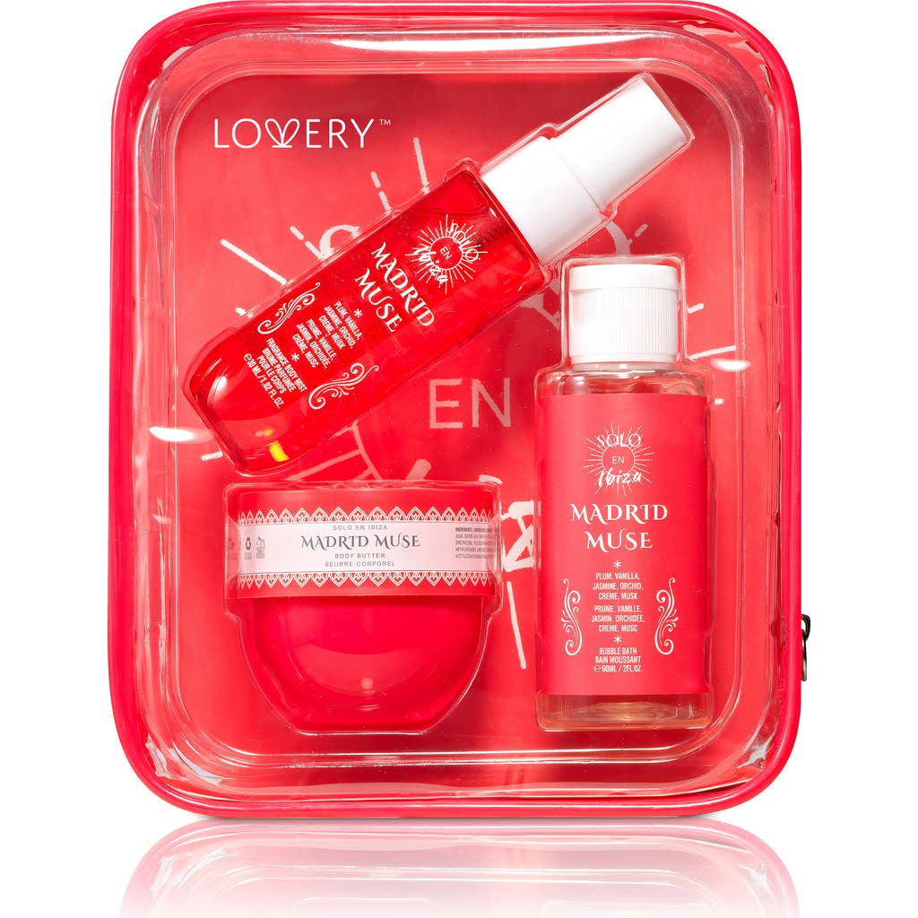 Lovery 4-pc. Bath And Body Care Gift Set