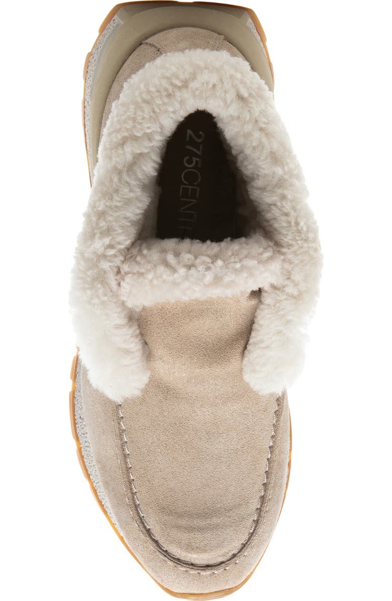 275 Central Quinn Genuine Shearling Lined Sneaker Boot, Alternate, color, Sand