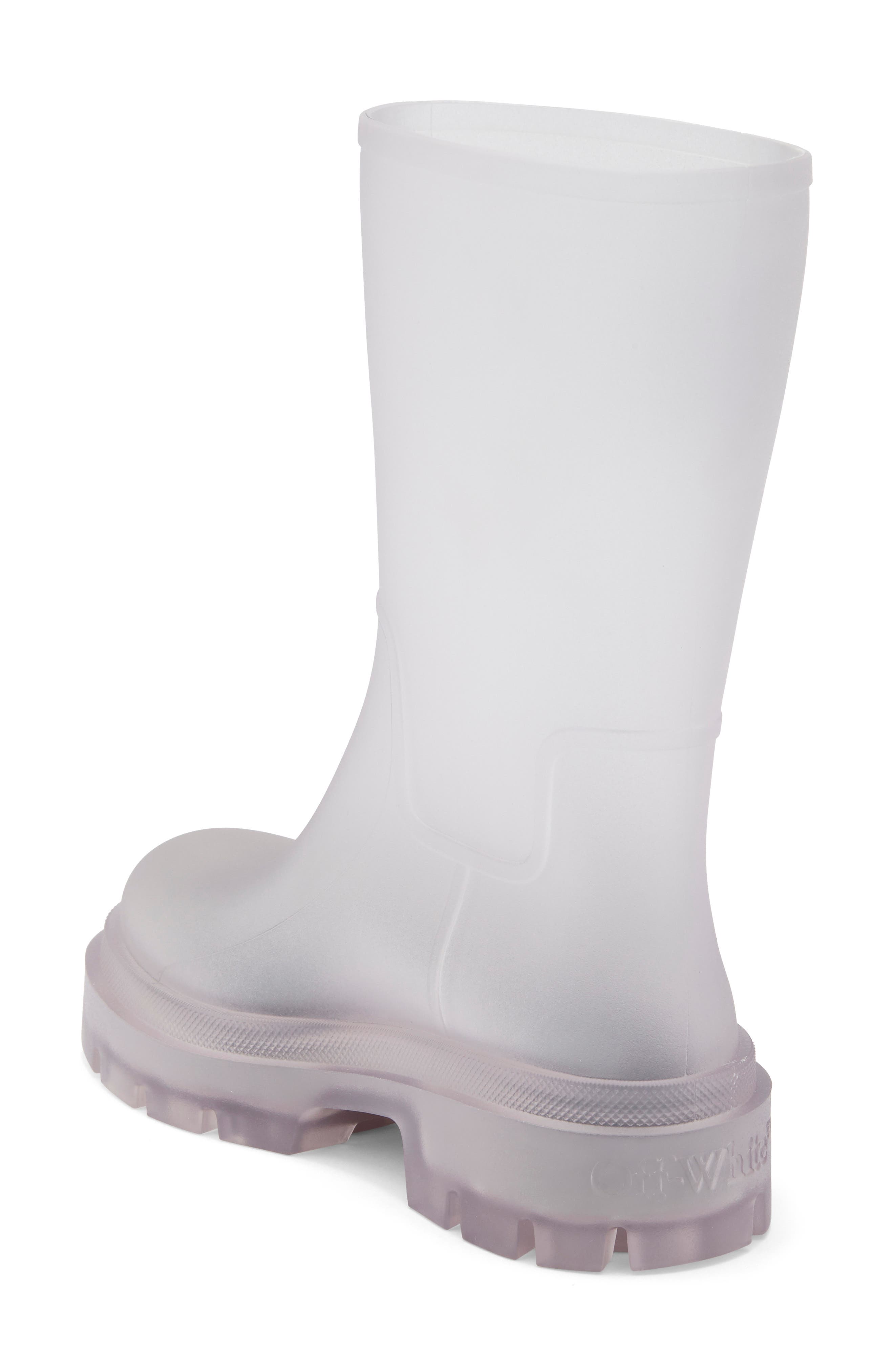 Off-White Reboot Arrow Rain Boot, Alternate, color, 