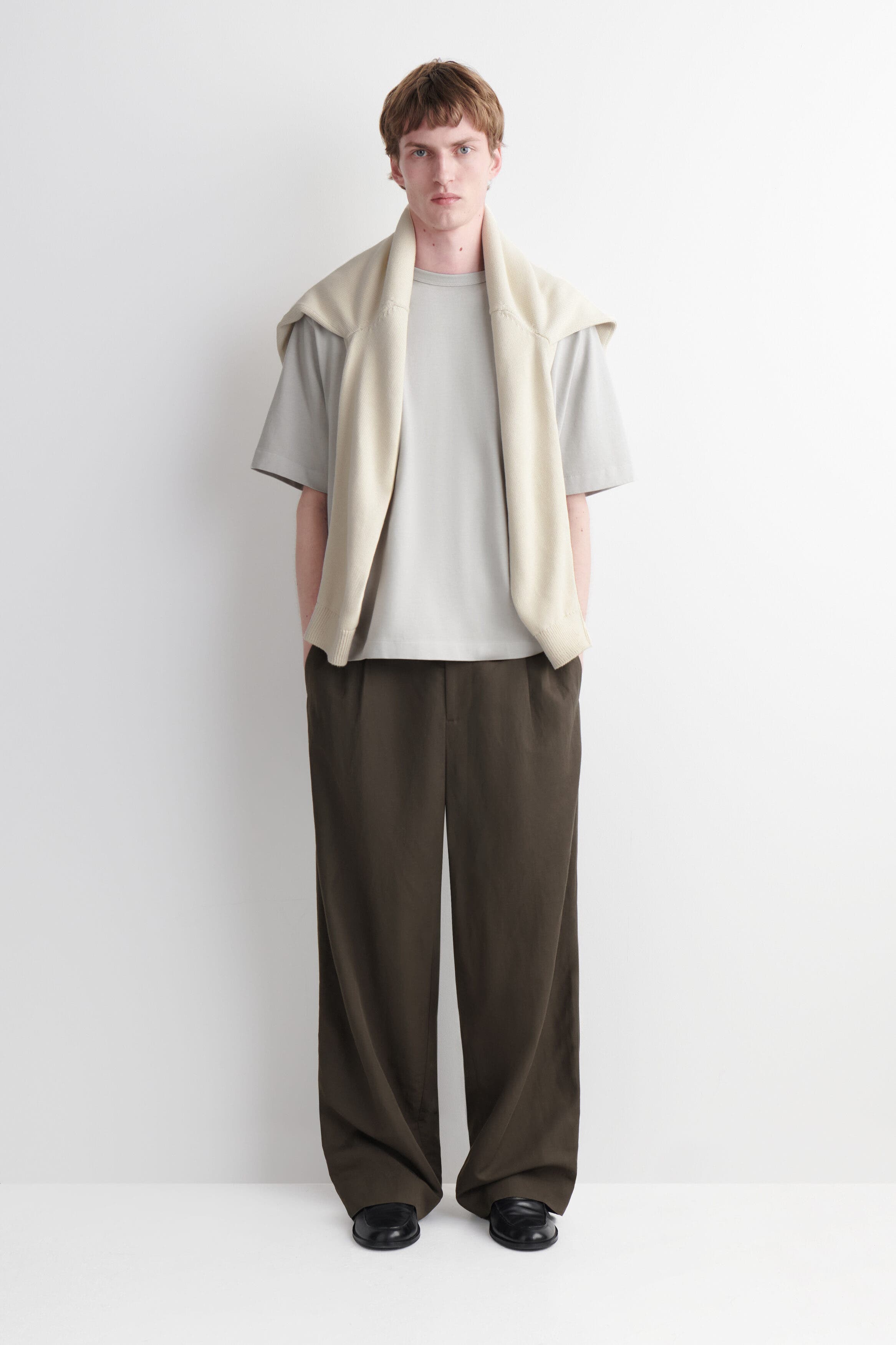 Relaxed Heavyweight Washed-Cotton T-Shirt - image 2