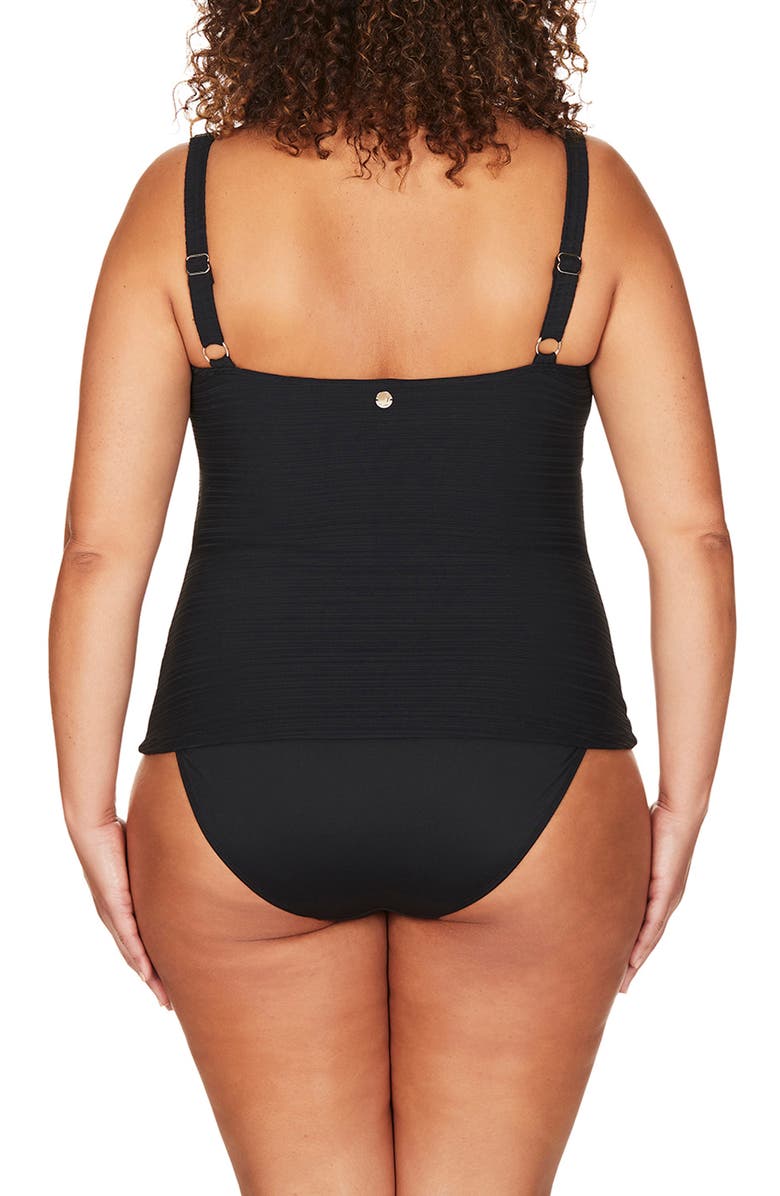 Artesands Aria Botticelli C-, D- & DD-Cup Tankini Top, Alternate, color, Black