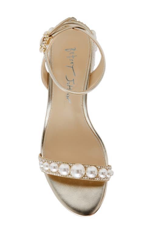 BETSEY JOHNSON BETSEY JOHNSON TINA ANKLE STRAP SANDAL