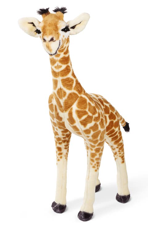 Lifelike Plush Baby Giraffe