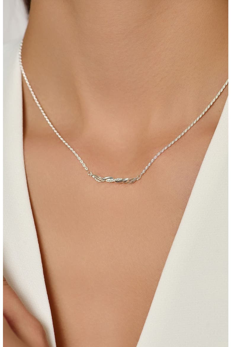 Sacred Vine Necklace, Alternate, color, Sterling Silver