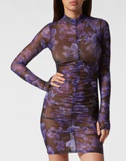 PHILIPP PLEIN Evening Dress Flowers Women
