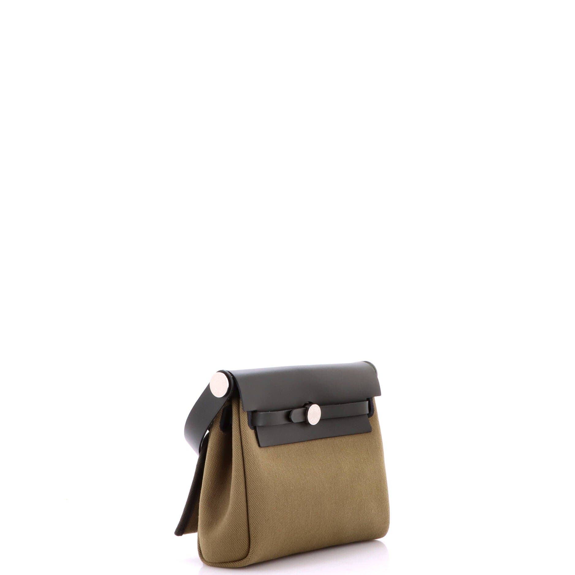 Herbag Zip Toile and Leather 20, Alternate, color, Beige