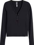 SAVAGE X FENTY Sleek Stitch Sleep Henley