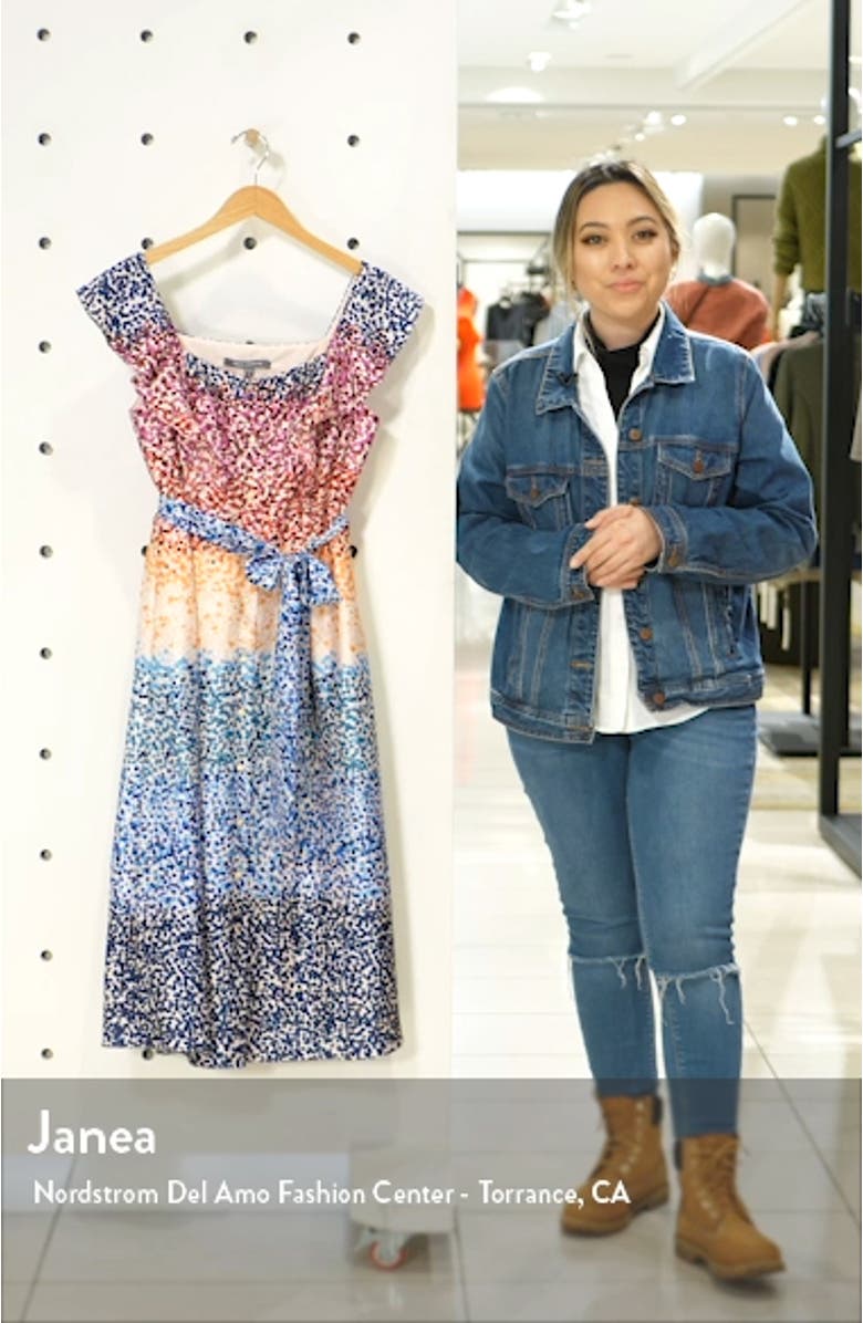 French Twill Midi Dress, sales video thumbnail