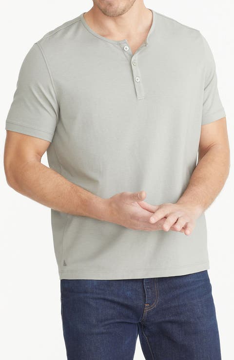 Ecosoft Short Sleeve Henley