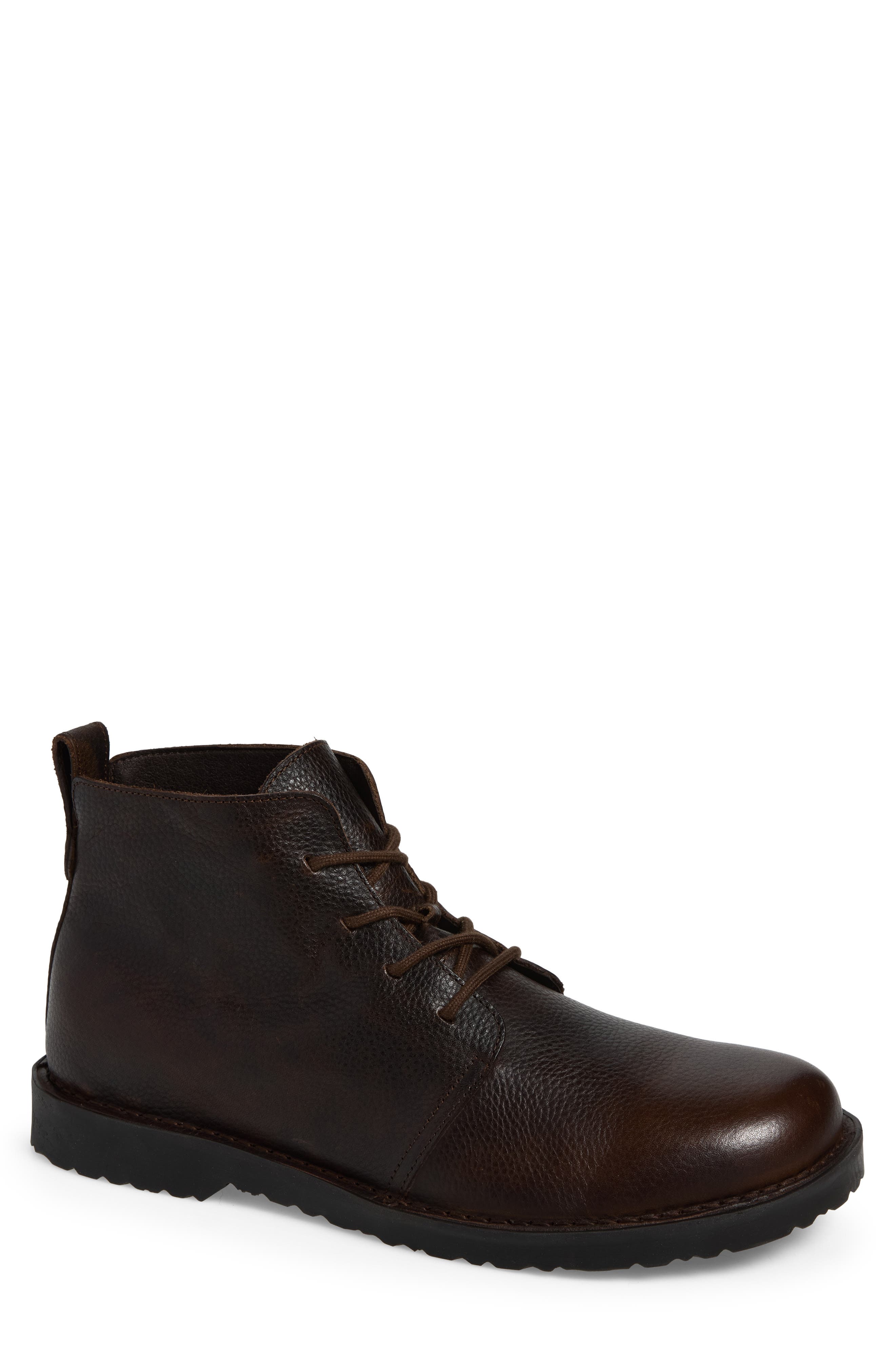 Uppsala Mid Lace Up Leather Boot, Main, color, CARAFE