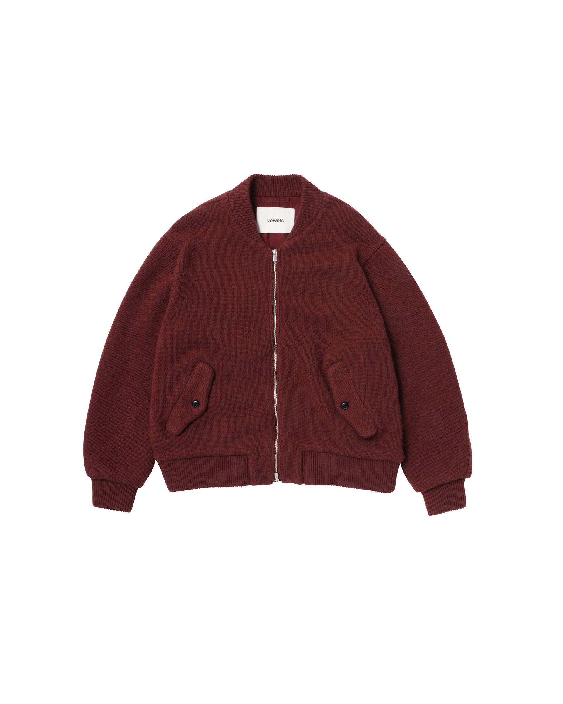 Handstitch Knitted Bomber Jacket - image 3