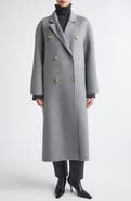LOULOU DE SAISON Irvin Double Breasted Wool & Cashmere Coat