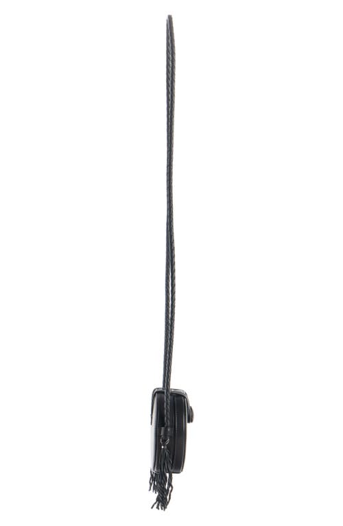 Isabel Marant Houna Leather Circle Crossbody Bag In Multi