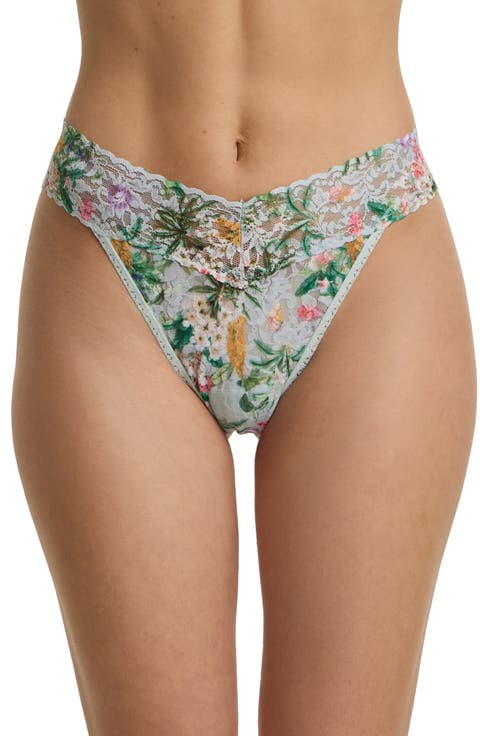 Print Original Rise Thong