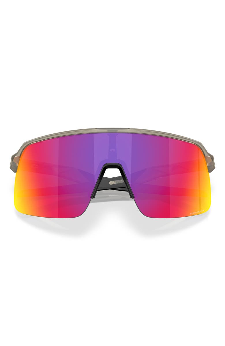 Oakley Sutro Lite 133mm Prizm<sup>™</sup> Polarized Wrap Shield Sunglasses, Alternate, color, Grey