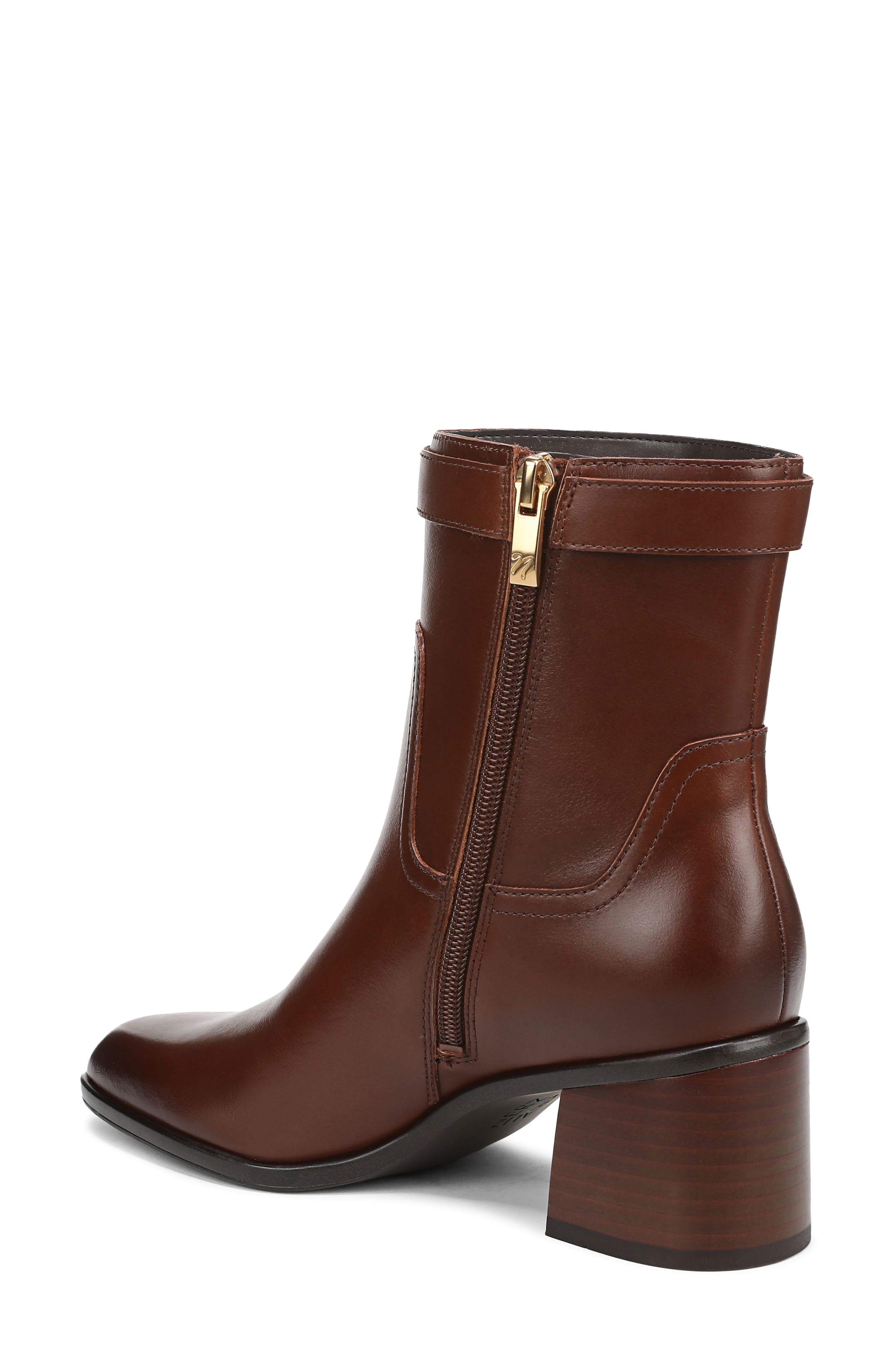 Naturalizer Icy Bootie, Alternate, color, Rich Cognac Brown