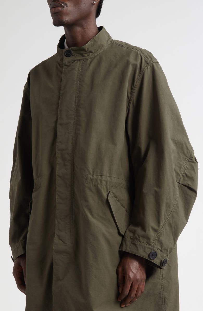 Givenchy Twisted Arm Parka, Alternate, color, Khaki