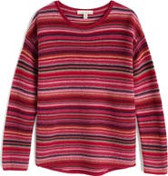 Seasalt Cornwall Fruity II Stripe Merino Wool Blend Sweater