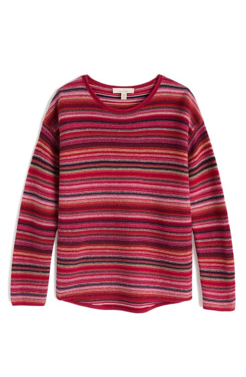 Seasalt Cornwall Fruity Ii Stripe Merino Wool Blend Sweater In Multi